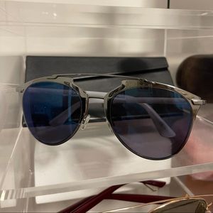Dior Reflective sunglasses.
